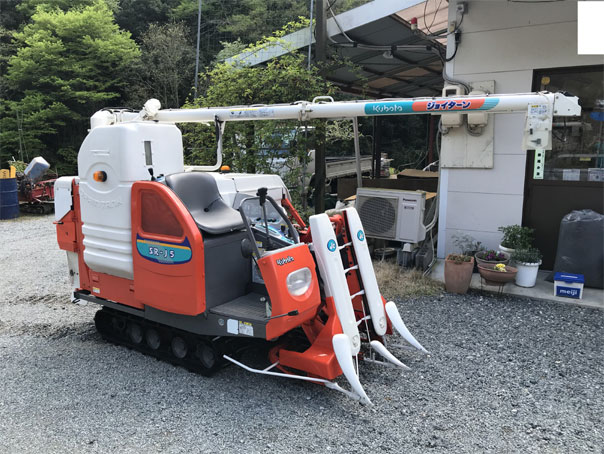 クボタコンバイン SR-J5G パワークラッチ付 中古