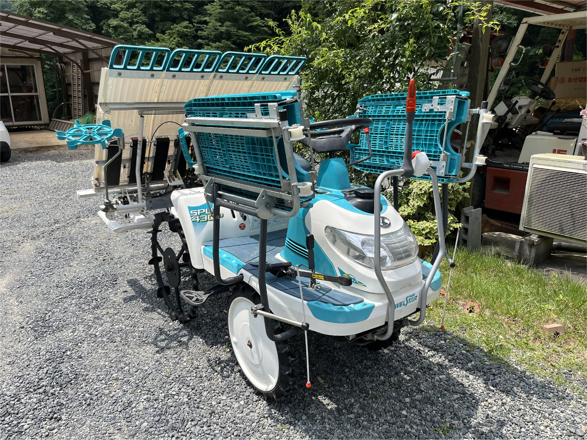 クボタ田植機　SPU430P　中古