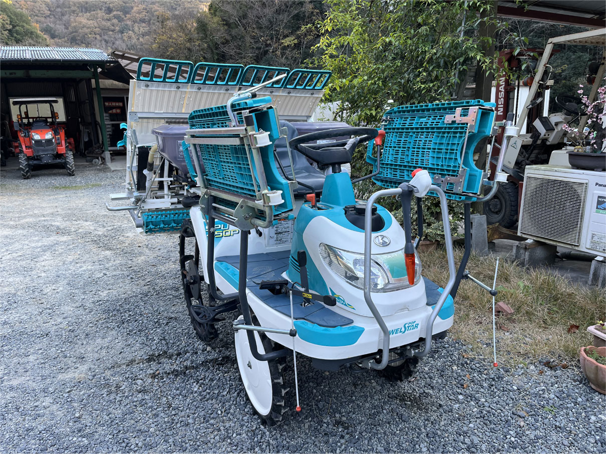 クボタ田植機　SPU450P-LF　中古