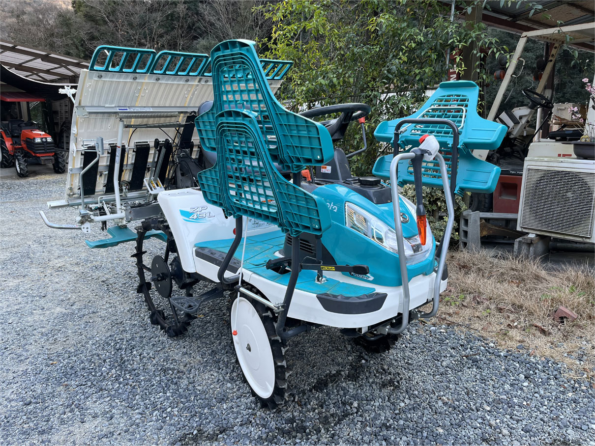 クボタ田植機　ZP43　中古